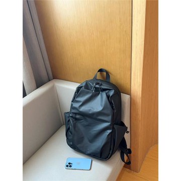 (免運)蘇小槿小眾雙肩包輕便書包大容量通勤背包旅行包高級感極簡風潮