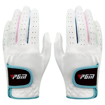PGM Golf 兒童款超纖布防滑高爾夫手套 PG009  1套  白色  15碼