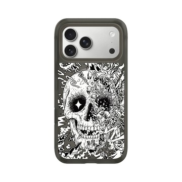iPhone 17 Pro Max AirX 本質黑 - Ted Leonid Melendres - Rebirth Skull 重生的骷髏