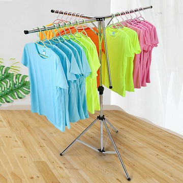 【免運直出】陽台晾衣架 落地衣架 曬被子 曬衣架 室內外伸縮款掛衣架