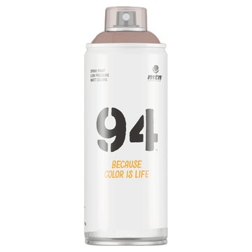 MTN 94噴漆 低壓啞光噴漆 建築工藝/裝飾上色  原生棕灰  400ml  1罐