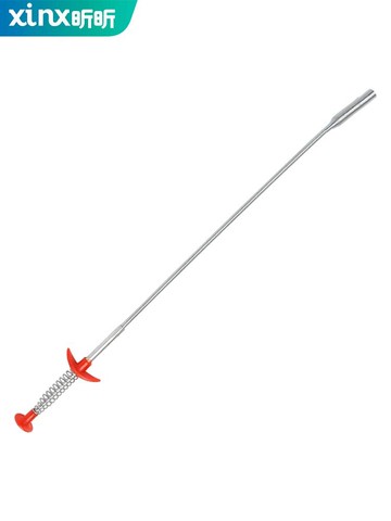 通下水道異物夾取器水管道疏通神器神爪家用鋼絲彈簧夾頭發鉤子