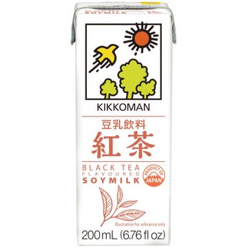 龜甲萬豆乳-紅茶風味(200ml) 豆奶 豆漿