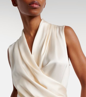 Brunello Cucinelli Monili silk top