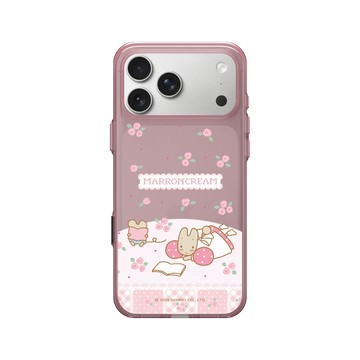 iPhone 17 Pro Max Clear (相機按鈕) 晶醺玫 - 三麗鷗-兔媽媽 Marron Cream - 法式慵懶