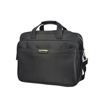 手提包男出差筆記本包15.6防水14英寸15寸大容量單肩包斜挎背包有拉桿箱固定帶商務電腦包