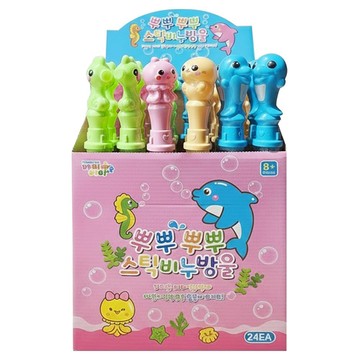 Happy I 噗噗噗噗棒狀泡泡棒 4款 x 6入組  1套  多色