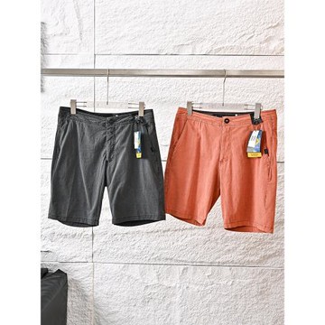 澳洲高端 成衣染色水洗工藝 夏季男士柔軟透氣彈力時尚休閑短褲潮