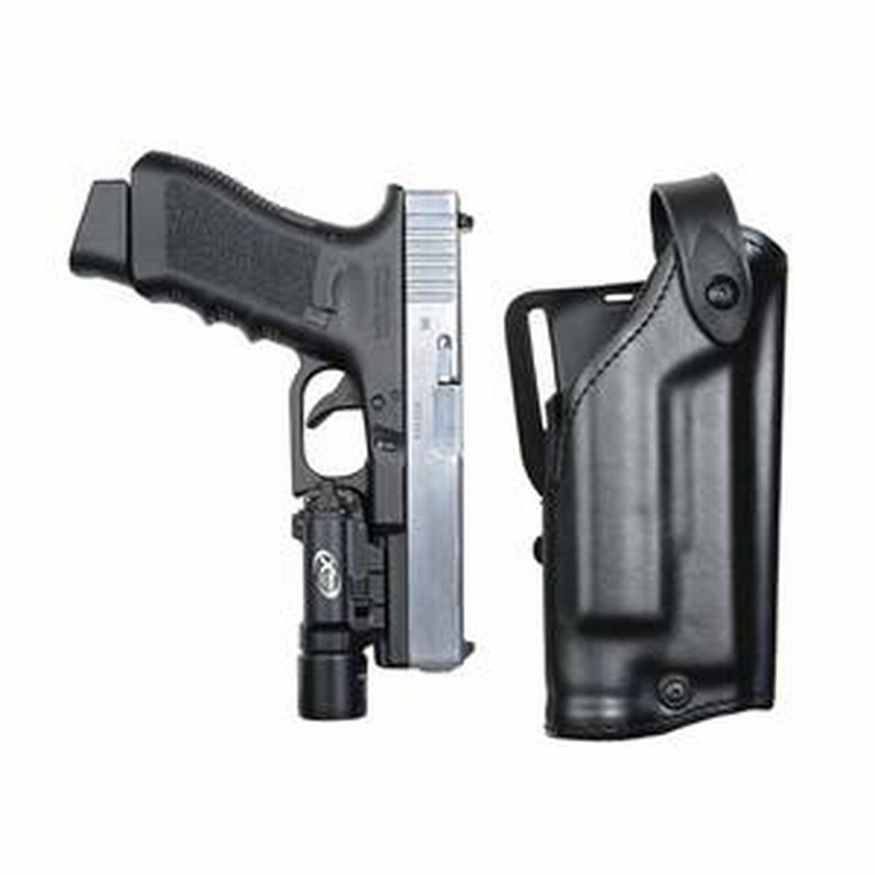 Safariland ホルスター 6280 SLS レザー GLOCK用 X300ウェポンライト