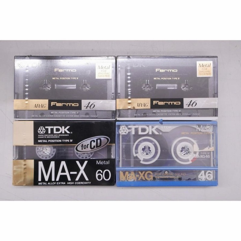 TDK、SONY、maxell、メタルテープ TDK、SONY、maxell、メタルテープ