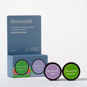 Blueseeds 芙彤園 萬用修復精油膏組(6gx2)