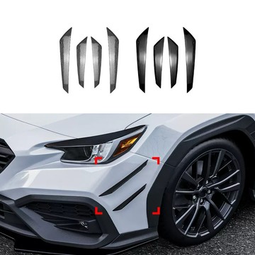 【台灣現貨】適用 2022+ Subaru WRX / STI (VB) 前保桿側風刀 定風翼 定風刀 運動化外飾