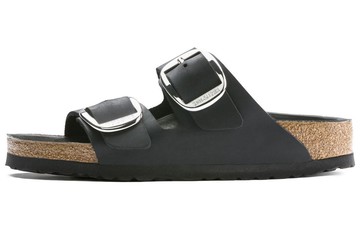 BIRKENSTOCK ARIZONA BIG BUCKLE SANDALS BLACK