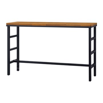 Boden-歐維克6尺工業風吧台桌/吧檯桌/高腳長桌/休閒桌/洽談桌(集層木色)-180x40x104cm