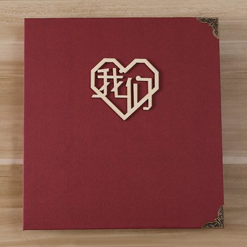 相冊本  相冊影集diy相冊本紀念冊自粘貼式覆膜情侶浪漫生日手工創意禮物【MJ17320】