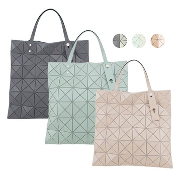 ISSEY MIYAKE 三宅一生LUCENT W 雙色霧面6X6手提包-任選