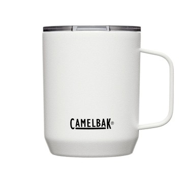 【【蘋果戶外】】Camelbak  350ml Camp Mug 不鏽鋼露營保溫馬克杯(保冰) 經典白 保溫杯