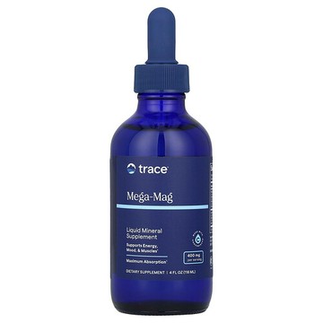 Trace, Mega-Mag，400 毫克，4 液量盎司（118 毫升）