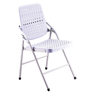 白宮烤漆折合椅/灰