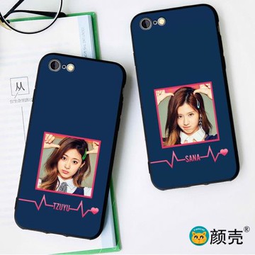 twice周子瑜SANA適用11PRO手機殼7軟磨砂iphone8plus硅膠13防摔12
