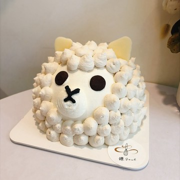 可愛羊駝立體造型蛋糕 客製化造型蛋糕 生日 禮物  立體蛋糕 台北