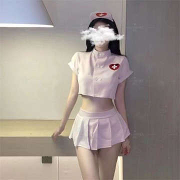 今晚不睡覺制服誘感護士cos服床上性感睡衣內衣女JK裙火辣甜妹