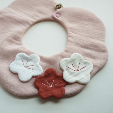 【 Laukku.u 】櫻花圍兜