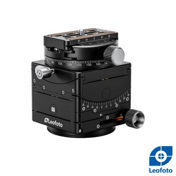 【Leofoto 徠圖】G6齒輪微調雙軸 ±10°全景專業雲台(彩宣總代理)