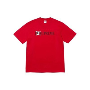 Supreme Skull Tee Red 骷髏 短袖 紅色 FW25T48-RD [台灣現貨]