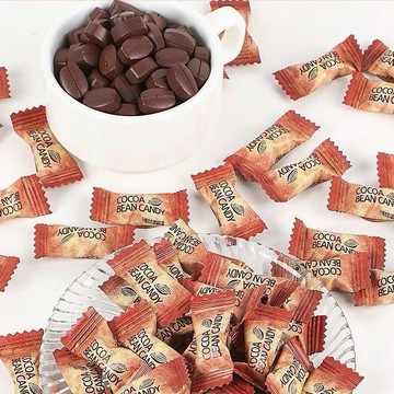 【台灣現貨 快速出貨】可可豆糖 紅茶可可豆糖果 巧克力糖 即食 提神 免沖泡 烏龍茶可可粉 巧克力糖果 咖啡糖