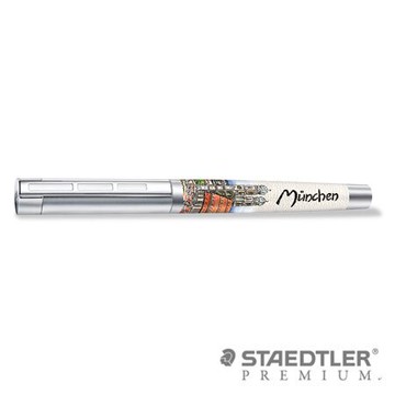 (缺貨中)施德樓 PREMIUM Corium Urbes 城市系列鋼筆 - 慕尼黑 9PU109 F尖 / 支