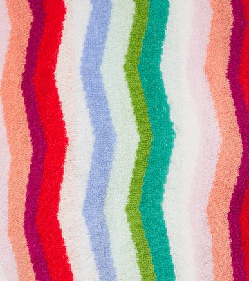 Missoni Wave cotton terry bathrobe