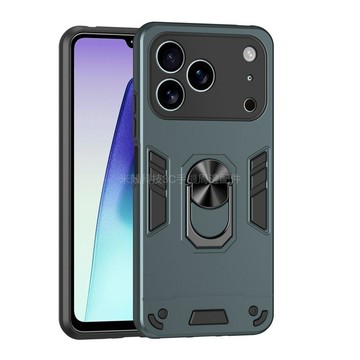 磁吸指環手機殼 加厚防撞 適用 iPhone 17 16 15 Pro Max 保護殼 手機套 保護套 防摔殼 支架殼