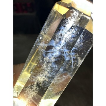 遇見～白水晶晶柱T22 藍針晶柱 藍針 白水晶柱 天然水晶 招財淨化 淨化消磁 透料 白水晶 晶柱 激光料 白晶柱 晶王