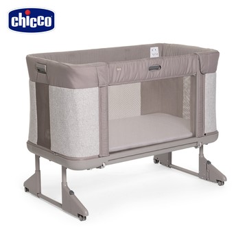 義大利 chicco - Next2Me Forever多功能成長安撫嬰兒床邊床-杏仁奶霜