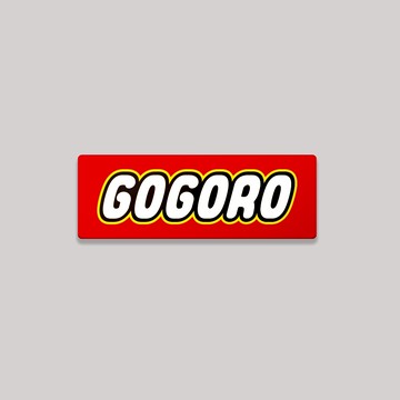 GOGORO/TOY/鋁牌飾貼 SunBrother孫氏兄弟 金屬質感 防水 鋁牌 車貼