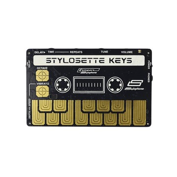 【Stylophone】 Stylosette 復古卡帶機造型玩具電子樂器