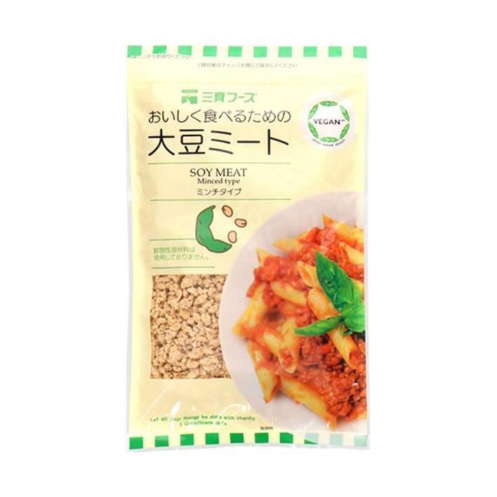 三育フーズ 大豆ミートミンチタイプ 130g×15袋入｜ 送料無料