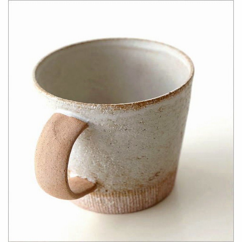 マグカップ おしゃれ コーヒーカップ ナチュラル 大きい カフェ風 美濃焼 麦色ビッグマグ