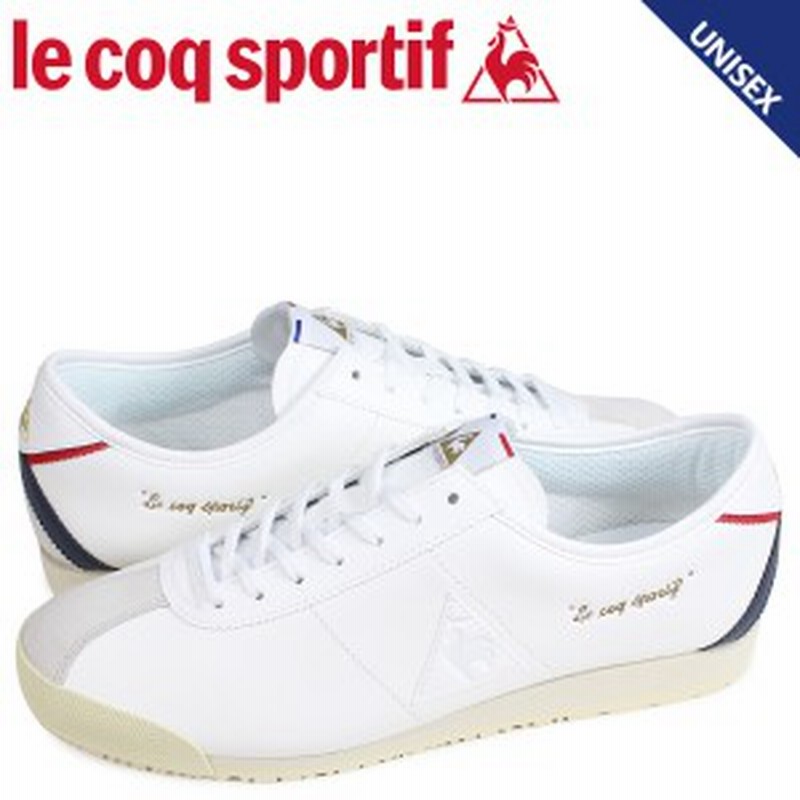 ルコック スポルティフ Le Coq Sportif スニーカー モンペリエ Og メンズ レディース Montpellier ホワイト Ql1njc01wh 通販 Lineポイント最大1 0 Get Lineショッピング