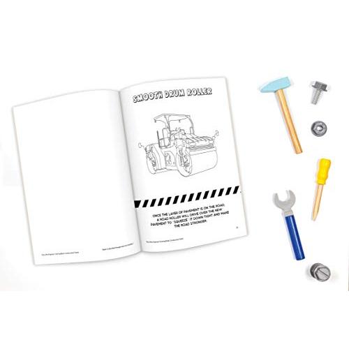 The Little Engineer Coloring Book ー Construction Trucks: Fun and Educationa