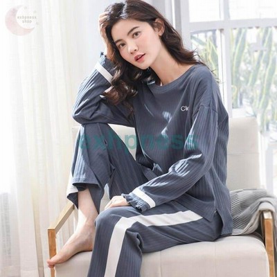 ヴィジョン ストリートウェア パジャマ レディース 長袖 綿 上下 レディースルームウェア ナイトウェア 女性可愛い 部屋着 女性パジャマ 寝巻き 通販 Lineポイント最大get Lineショッピング