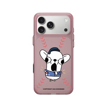 iPhone 17 Pro Max Clear (相機按鈕) 晶醺玫 - Godgwawa 變種吉娃娃 - 棒吉了