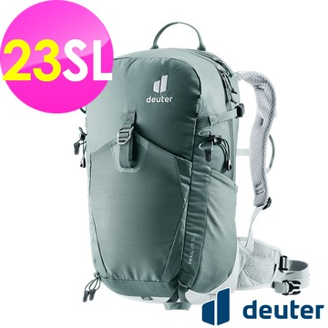 【德國deuter】TRAIL 輕量拔熱透氣背包23SL (3440424 灰/登山/健行)