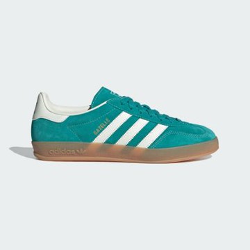 Adidas 愛迪達 Gazelle Indoor JQ8391 男 休閒鞋 德訓鞋 舒適 綠 白