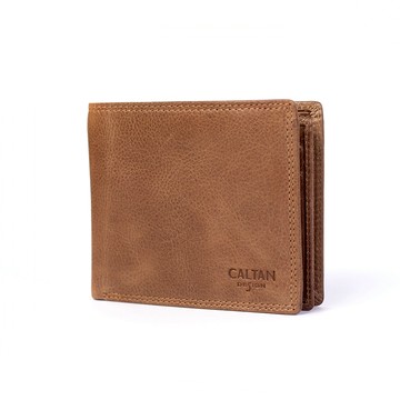 【CALTAN】真皮/短夾| 真皮多折男仕短皮夾-072733_五色