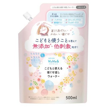 日本【第一石鹼 】母童防翹髮噴霧 補充包500ml 二入組合