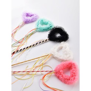 兒童圣誕節舞會演出道具幼兒園女童仙女棒愛心魔法棒公主桃心手仗