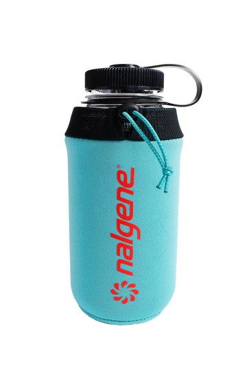 美國《Nalgene》32oz Neoprene Sleeve 套筒式水壺套 (寬口水壺1000cc 適用) 蔚藍色