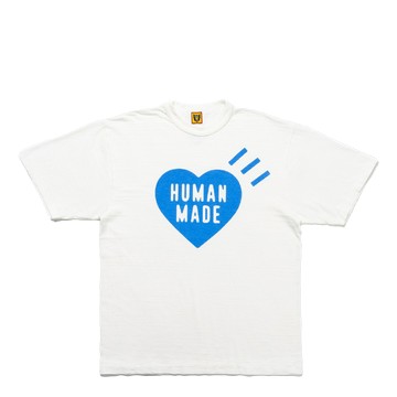 HUMAN MADE HEART TEE OFFLINE STORE WHITE